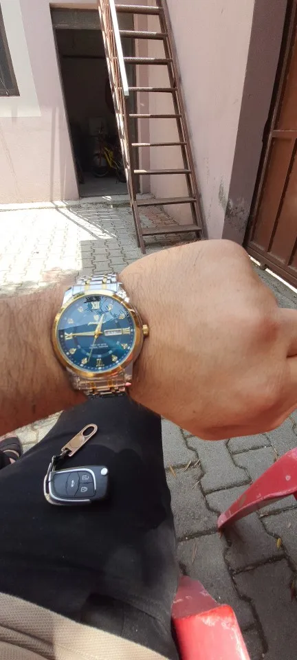 POEDAGAR Luxury Watch for Men photo review