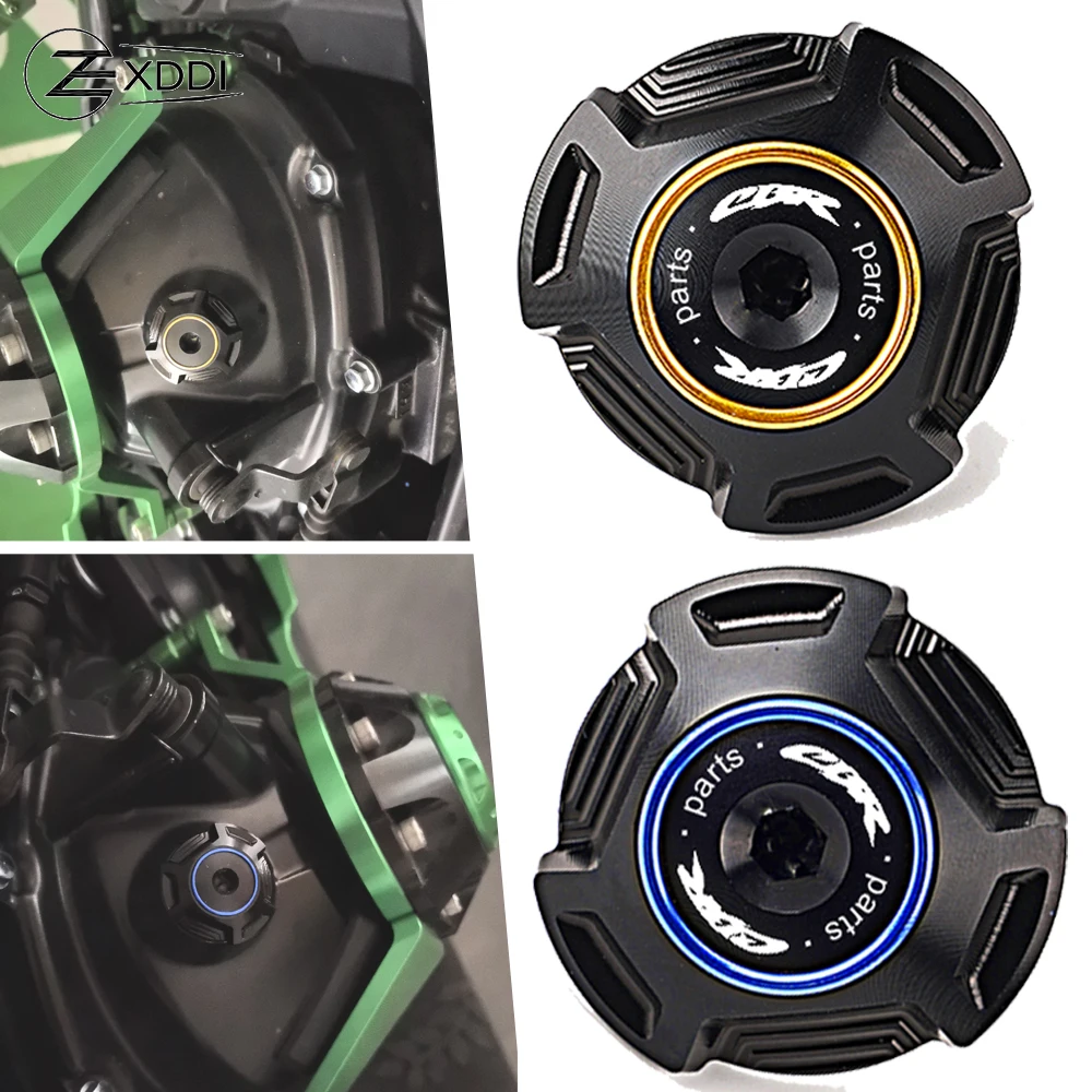 

For Honda CBR600RR CBR1000RR CBR250RR CBR 600 954 1000 RR CBR 250R 500R F2 F3 F4i Engine Plug Oil Filter Cover Oil Filler Cap