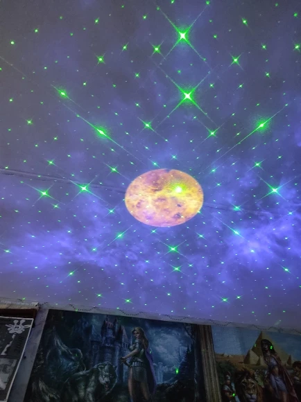 UFO Galaxy Projector photo review