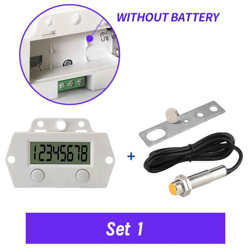 8桁電子デジタルカウンター自動誘導電磁センサー高周波パンチ