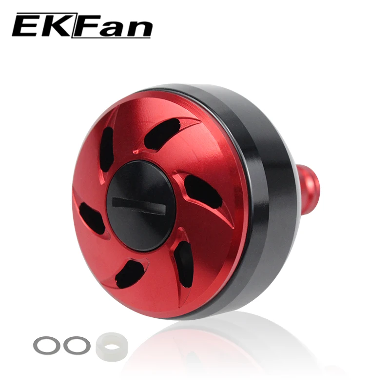 EKFan Aluminium Alloy Fishing Handle Knob 38MM Suitble For DAI&SHI Baitcasting Fishing Reel Rocker Accessory