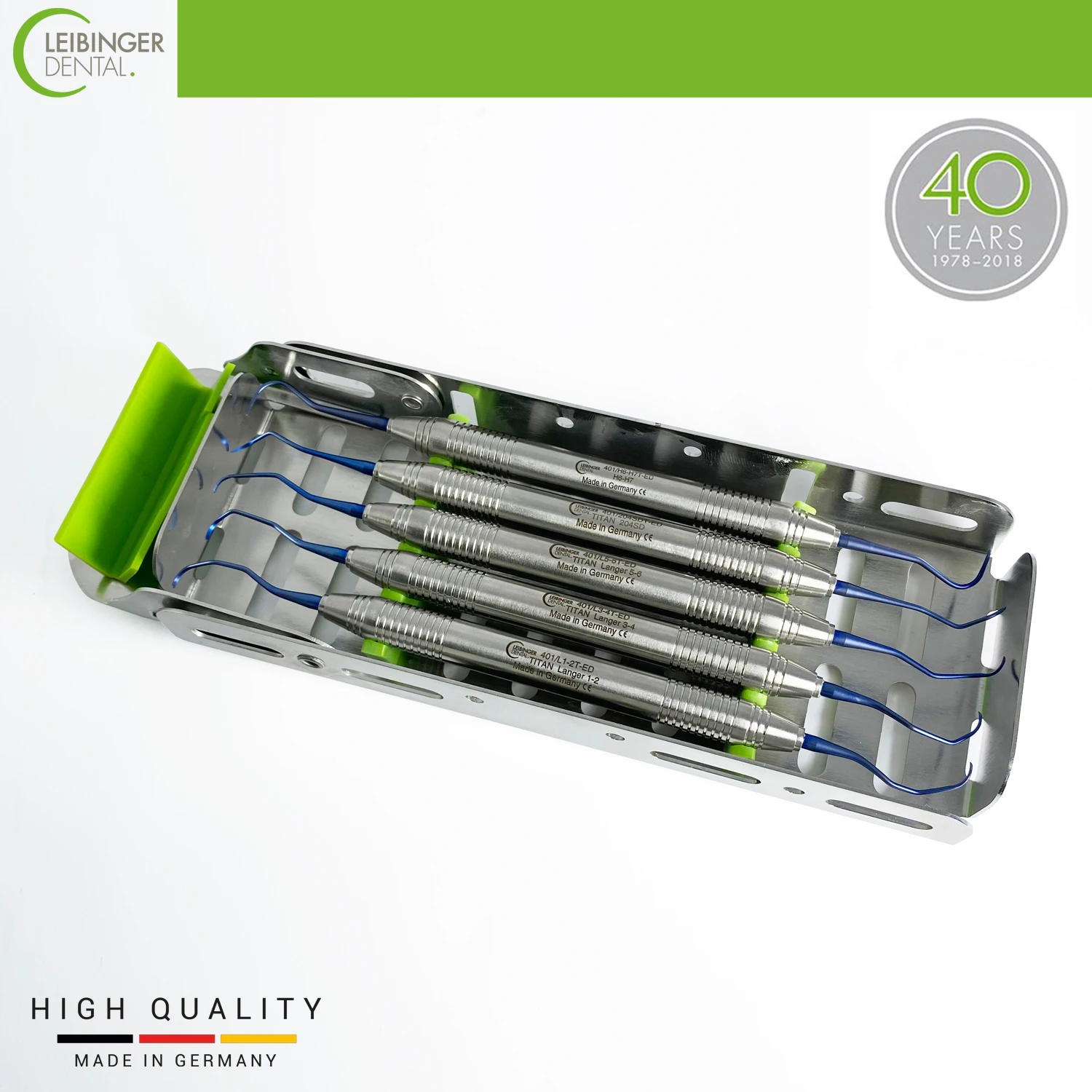 

Otto Leibinger - Titanium Implant Removal Curette Set FULL