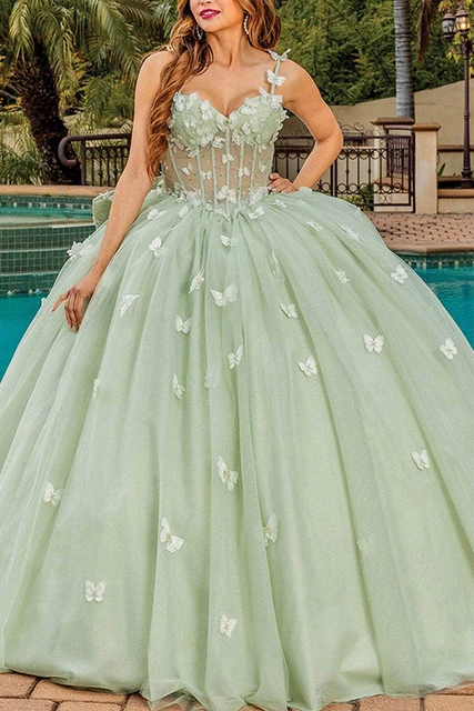 juveniles vestidos de 15 sencillos y delicados