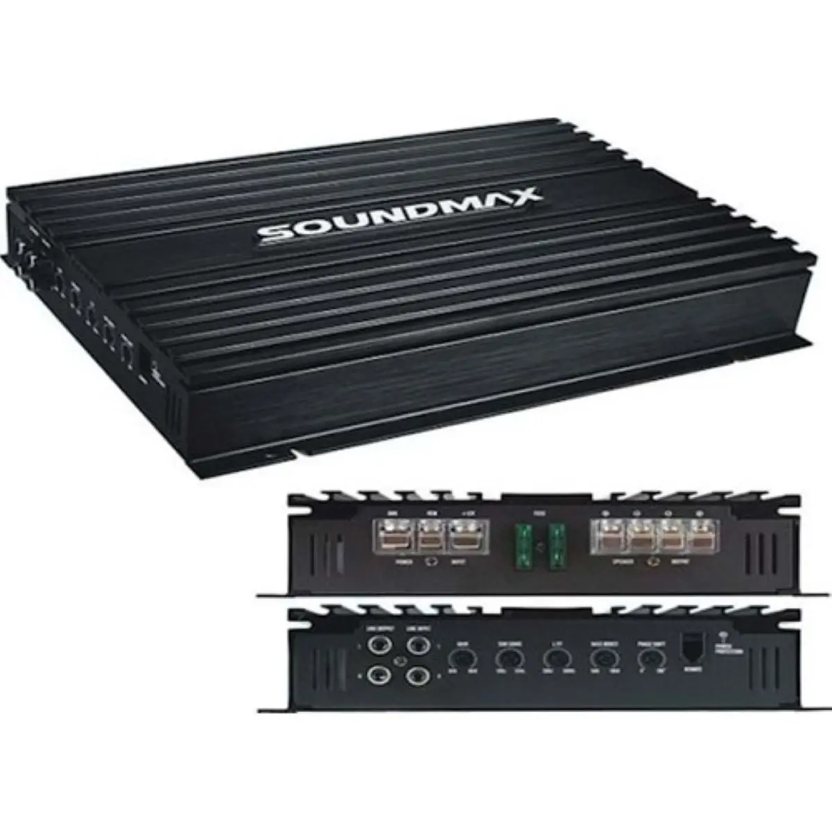 

Soundmax SX-600.1D Auto Amplifier Mono Max Power 4000W Bass Control