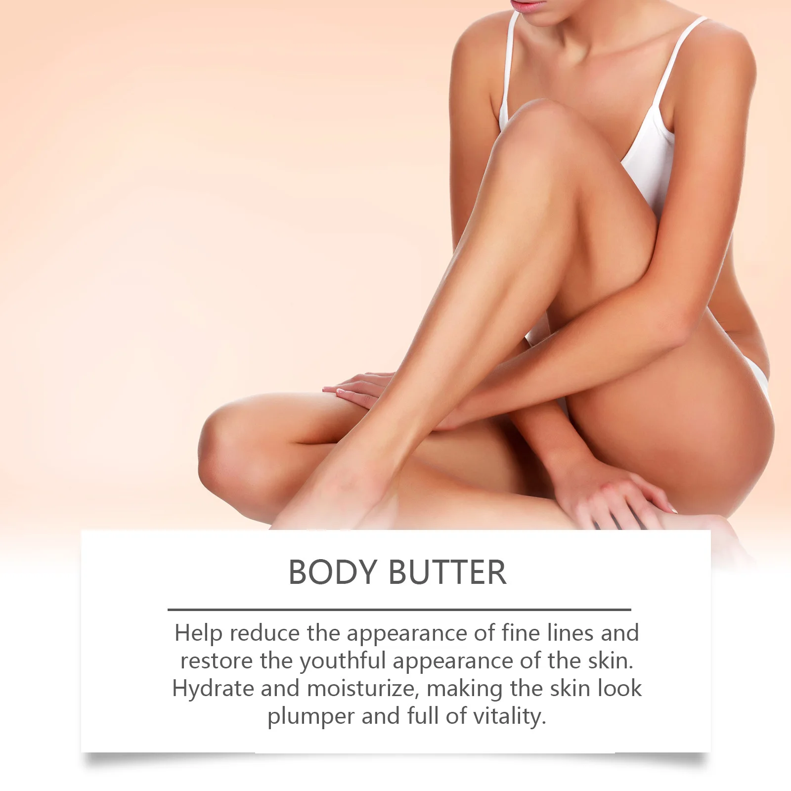 Body Firming Cream Moisturizing Improve Sagging Skin Repair Dryness Tightening Collagen Firming Vitamin B5 Body Butter Lotion 5