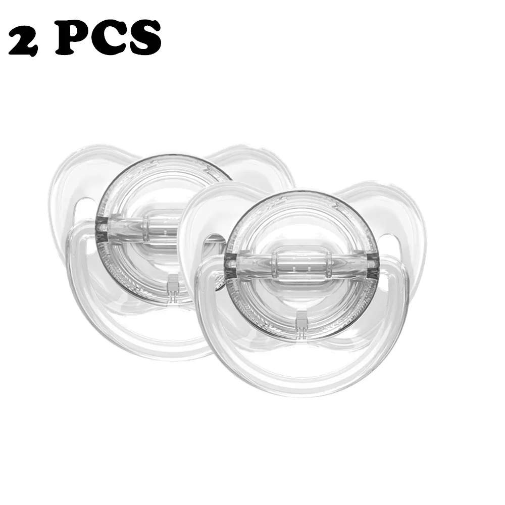 MIYOCARalltransparentbabypacifier2pcsFoodGrademadeofthe