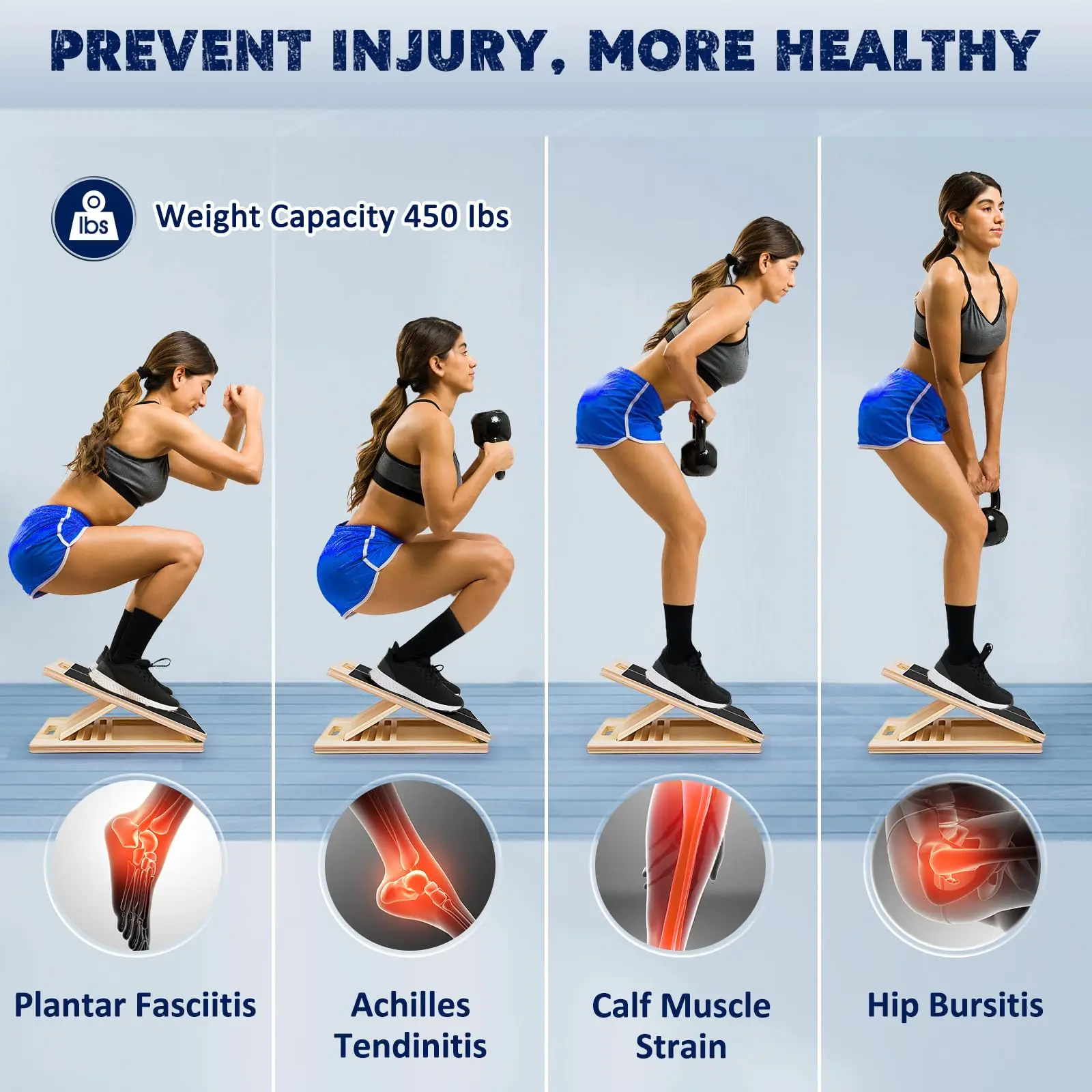 Wooden Calf Stretch Board 5