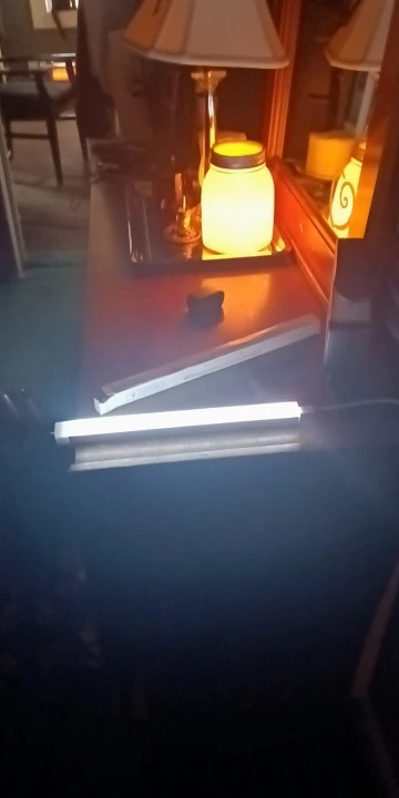 LED Motion Sensor Bar Light Rechargeable Induction Night Light Portable Cordless Magnetic Cabinet Lamp photo review