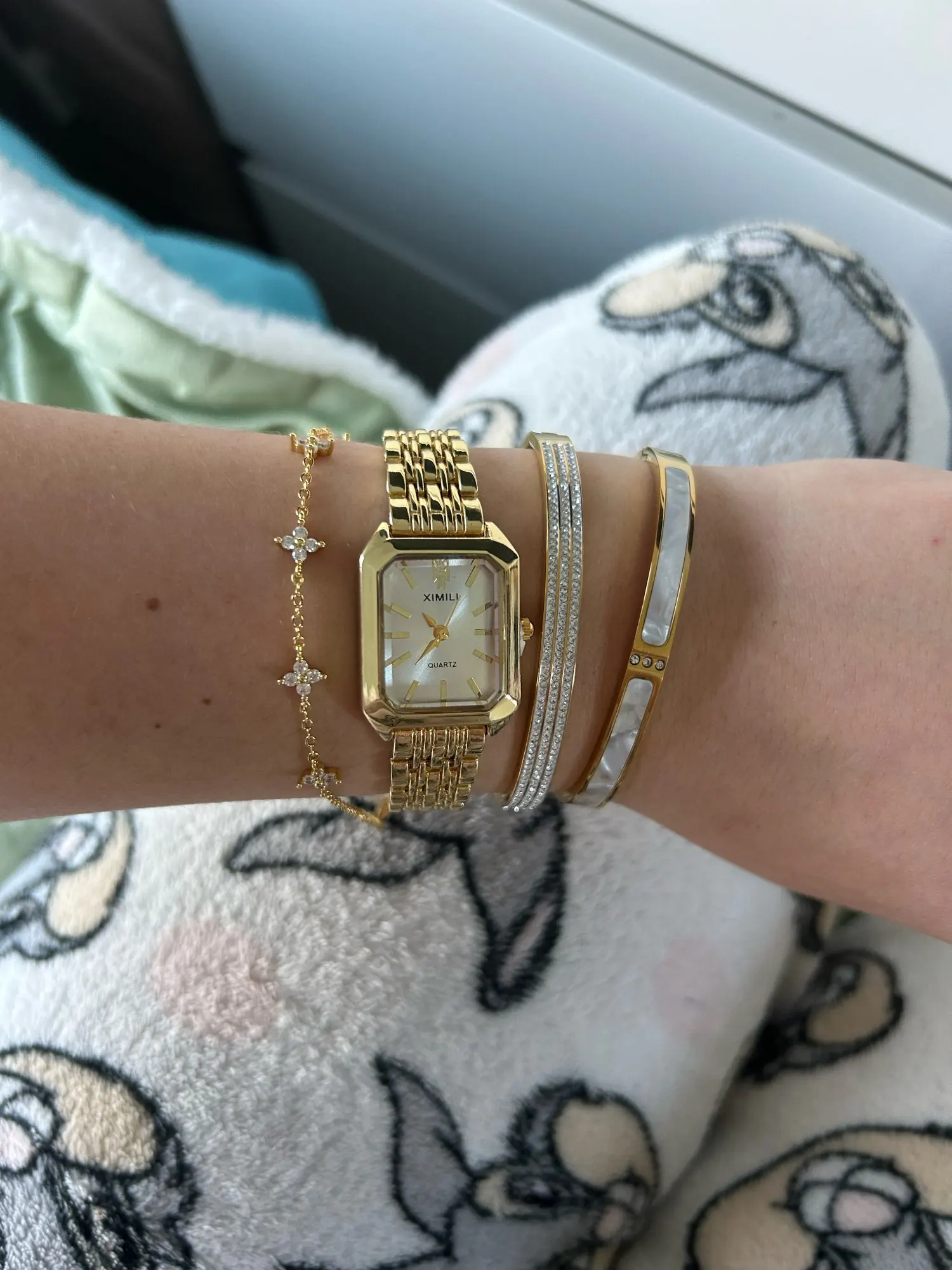 Women's 32mm Square Quartz Watch photo review