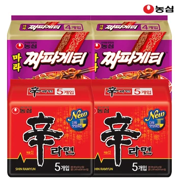 Nongshim Shinmyeon 10 bags Mara-fachim 8 bags
