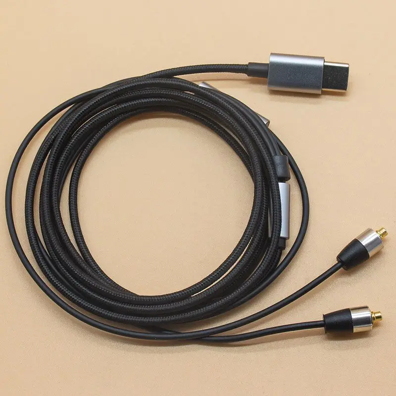 MMCX to USB Type-C Audio Cable for Shure SE215 SE315 SE535
