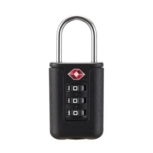 RAYKUBE Mini Portable Customs 3 Digit Combination Padlock Digital Luggage Password Mechanical black Lock For Box/Cabinet/Drawer - Image 6