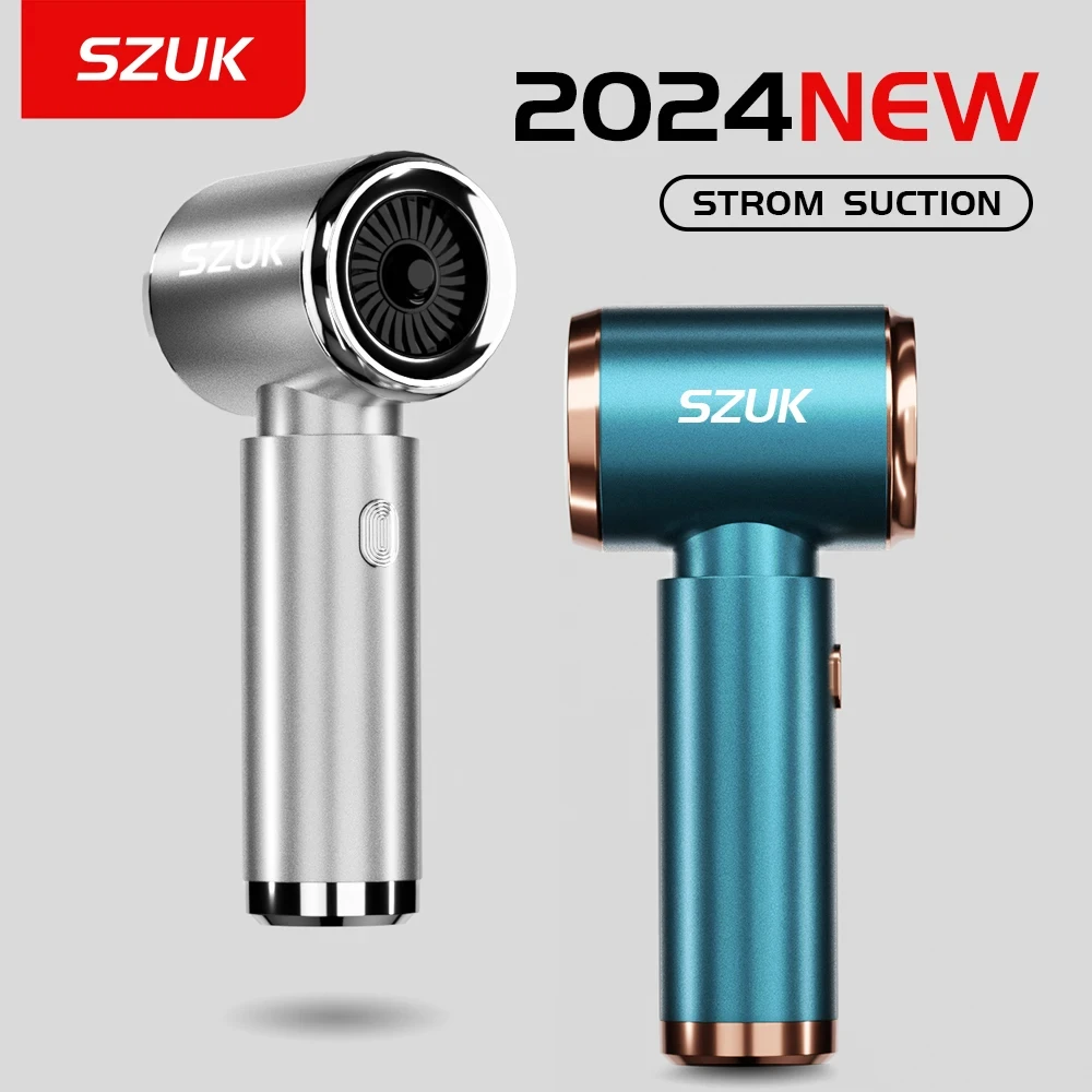 SZUK Mini Car Vacuum Cleaner Wireless Powerful Portable Cleaning Machine Handheld for Car Blow Keyboard Home Appliance