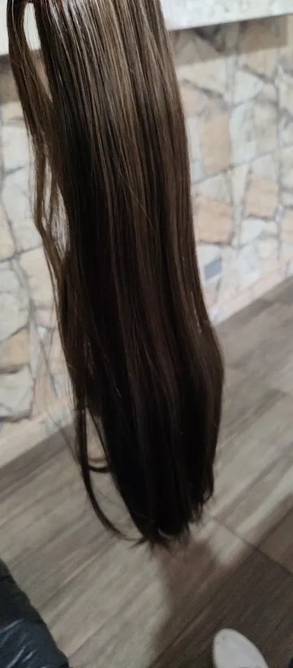 Lisigirl Long Straight Synthetic Hair Ponytail photo review