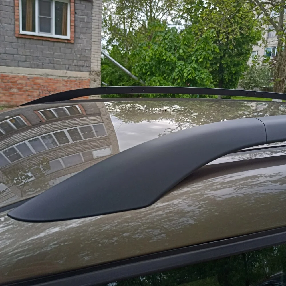 Barres De Toit Coque Protection Barres Toit Voiture Couvercle Protection Avant Et Arrière Coque D'extrémité Rail Barre Bagages Pour Toyota RAV4 XA30