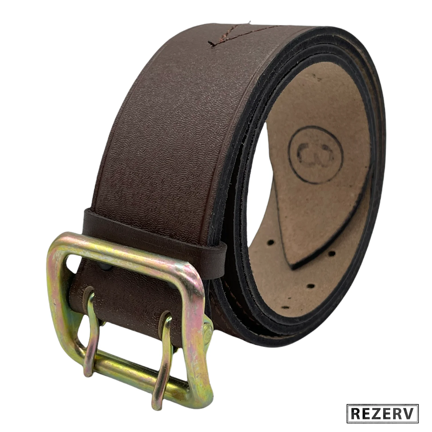 Cinturón de cuero del ejército, marrón (Cinturón del para armado)|Cinturones de hombre| AliExpress