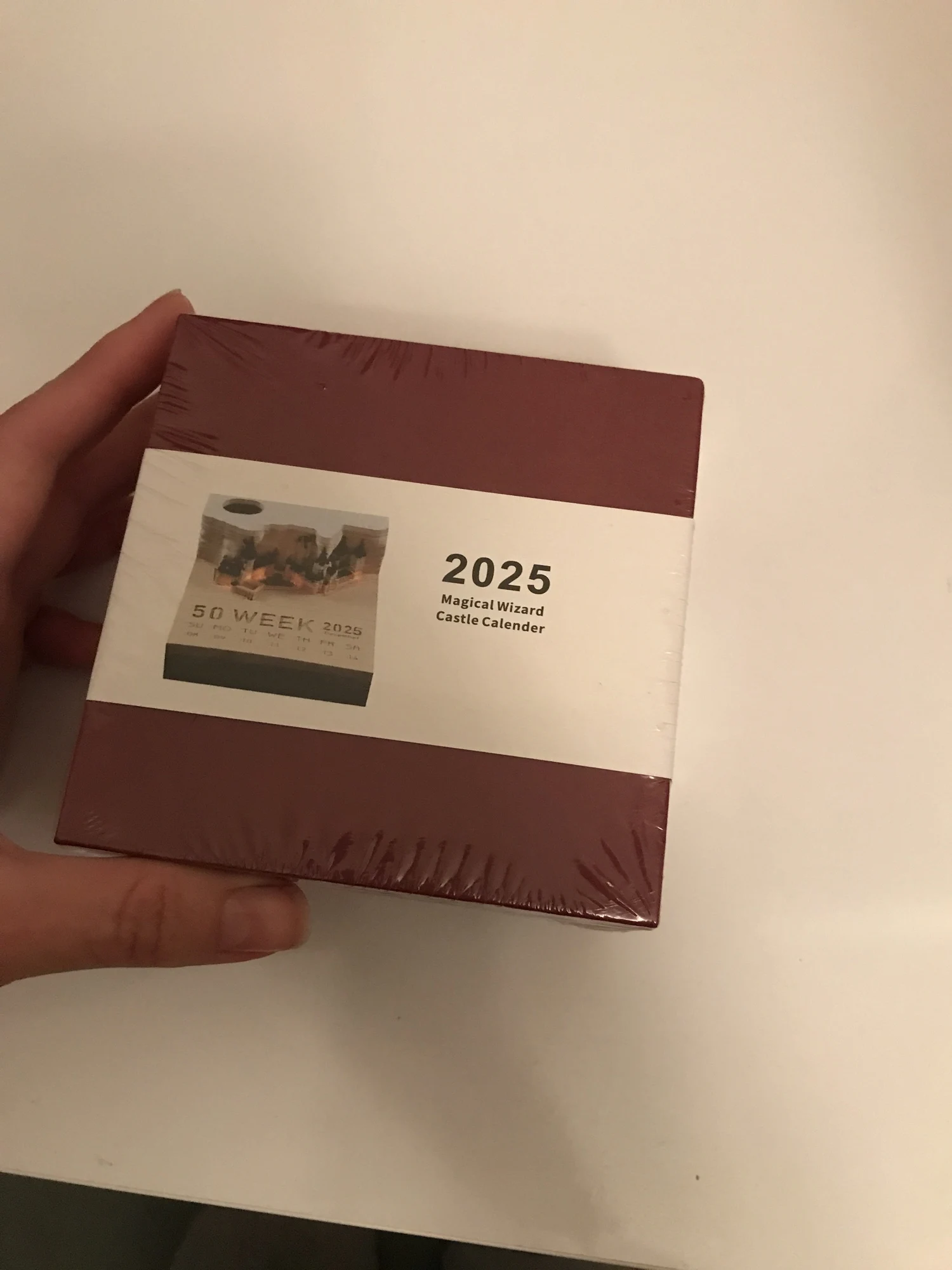 2025 3D Christmas Tree House Calendar photo review