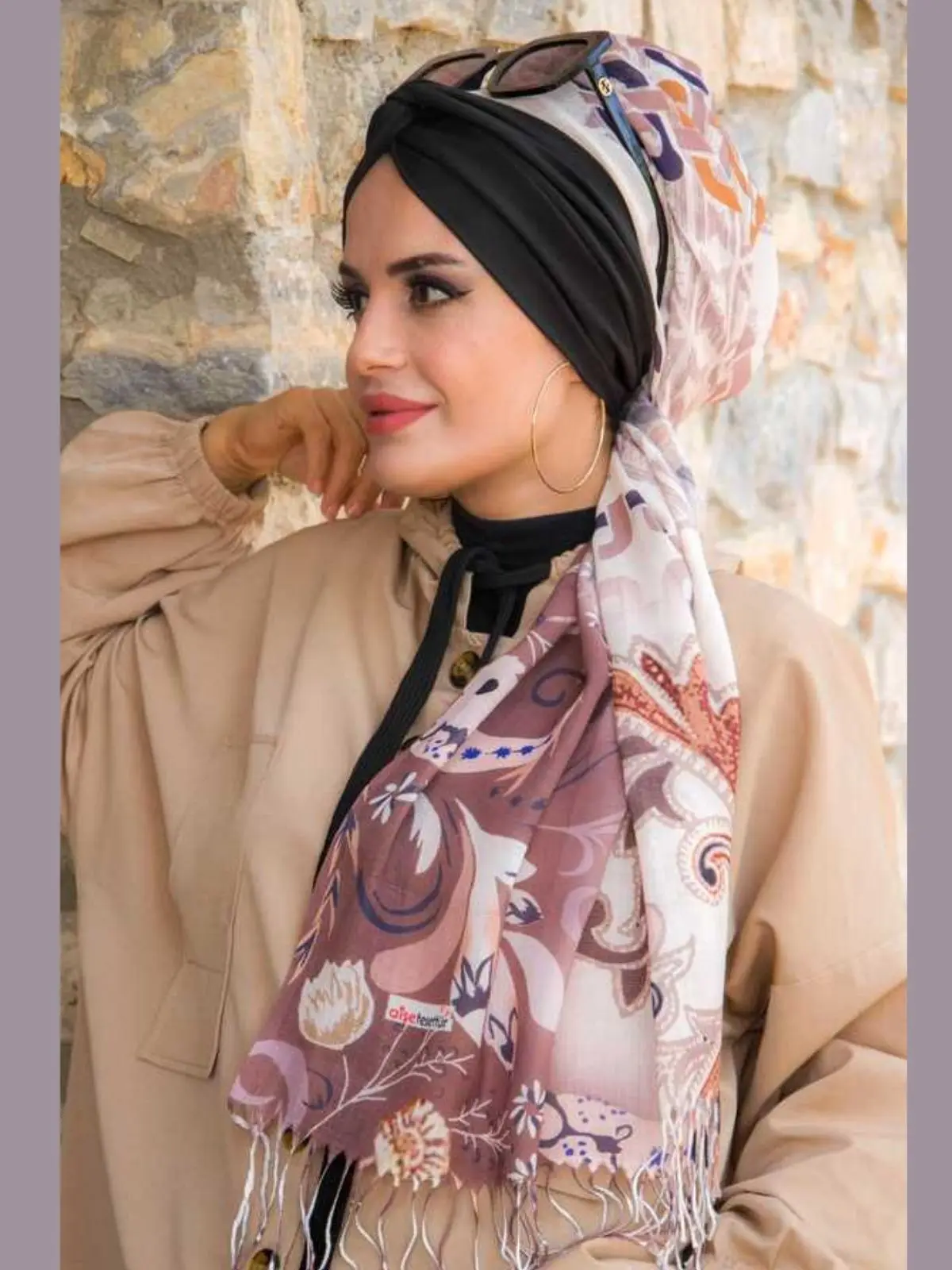 Digital Print Ready Shawl, Buy 2 Get 1 Free, Bonnet Muslim Fashion Hijab Casual Bonnet Summer Clothing Woman