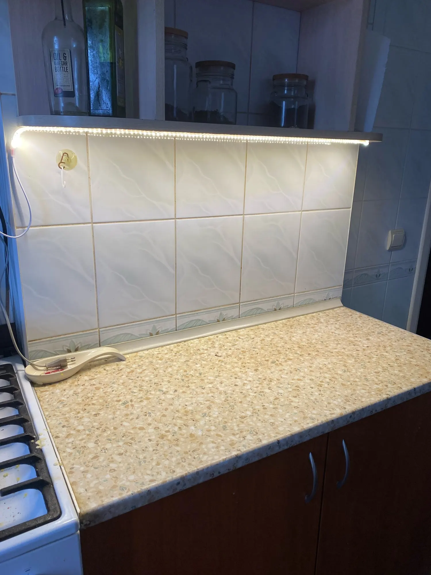 LED Strip Light 220V 2835 Waterproof 120LEDs/m With Switch photo review