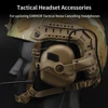 Tactical Headset Rail Mount Bracket 360° Rotation Headset Helmet Guide Adapter Fit OPS Core ARC and Team Wendy M-LOK Rail 2