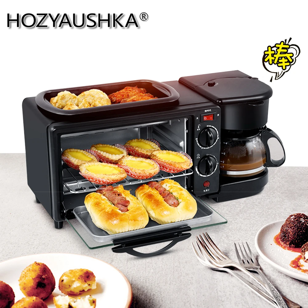 3 in 1 toaster electric oven bread maker machine chapati maker breakfast maker toaster grill 2