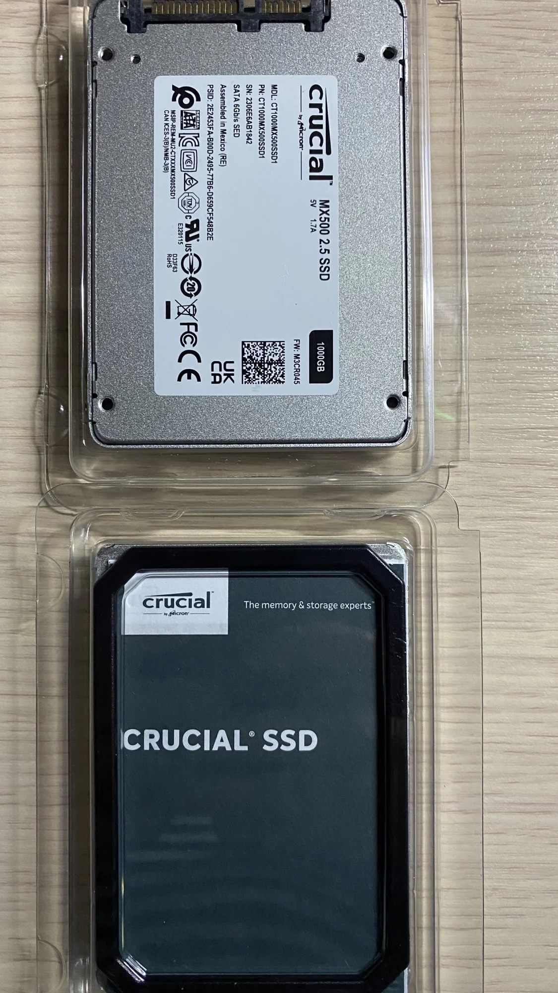 SSD-накопитель Crucial MX500, 250 ГБ, 500 Гб, 1000 ГБ, 2000 Гб, 4000 Гб ...