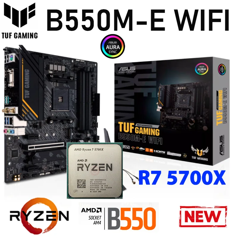 Ryzen7 5700x B550M pro4 セット販売