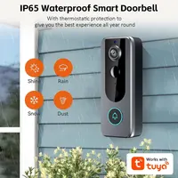 Tuya Doorbell with Camera Wireless Bundle Video Doorbell Wifi HD 1080P Outdoor Phone Door Bell Camera Security Video Intercom IR - Image 4