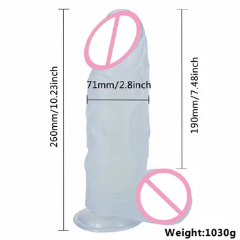 Super Huge Dildo Artificial Penis Big Giant Realistic Extra Large Dildos xxl Plus Size Flesh Dildo Sex Toys For Women 7cm Thick 2