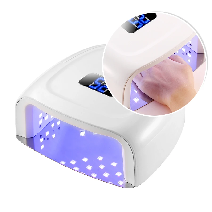 60w Nail Dryer Rechargeable Portable ultraviolet LED Nail Lamp UV Lamp for Curing All Gel Nail Polish er Humidifier Nebuli ultraviolet table lamp usb led clip desk uv lights gel curing light nail dryer for diy nail art for cash medical detector