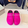 Roman Platform Thick Soled Round Toe Genuine Leather Slippers for Women Horse Hair Half Slippers Casual Flat Shoes Outer Wear 2
