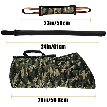 Thickened Dog Bite Sleeves Training Bite Stick Guard Dog Police Dog Training Equipment German Shepherd Belgian for Dog Trainer 5