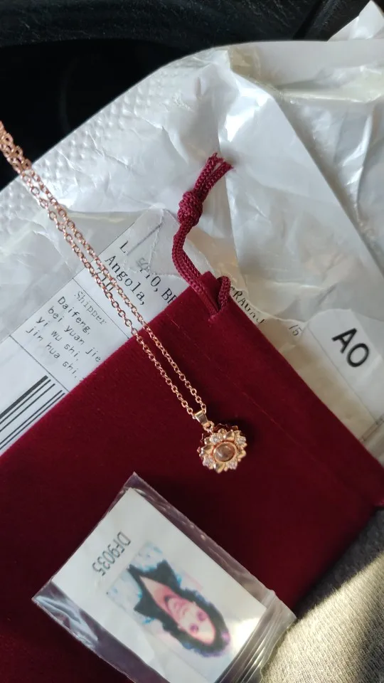 New Necklace with Picture Inside
