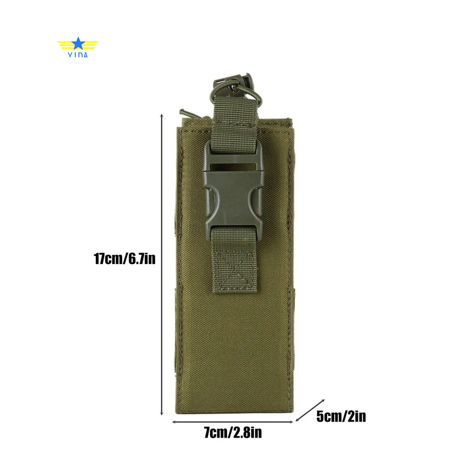 Waterproof Nylon Water Bottle Holder for Hiking Camping Running