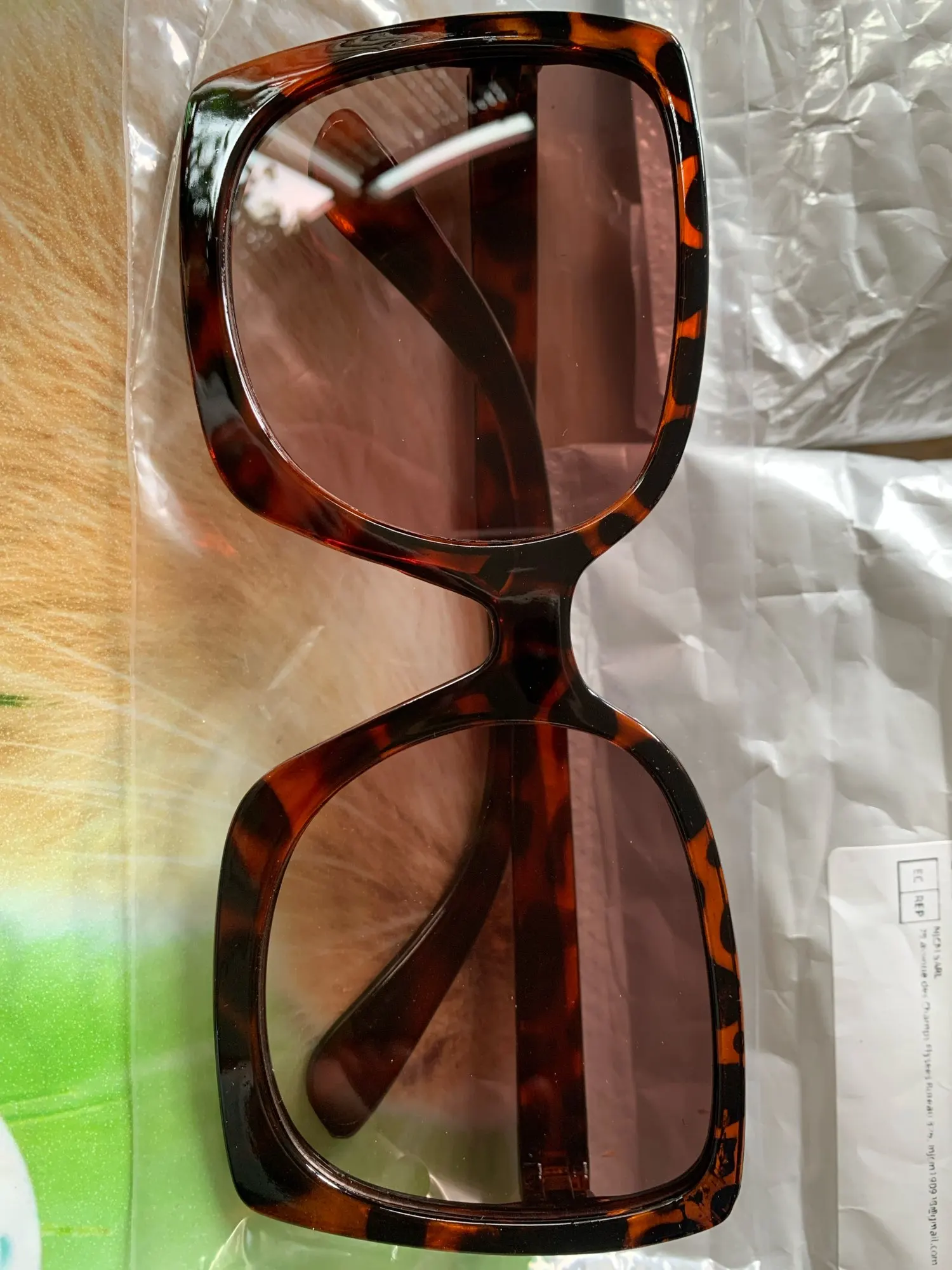 Big Frame Oversized Sunglasses Women Designer UV400 photo review