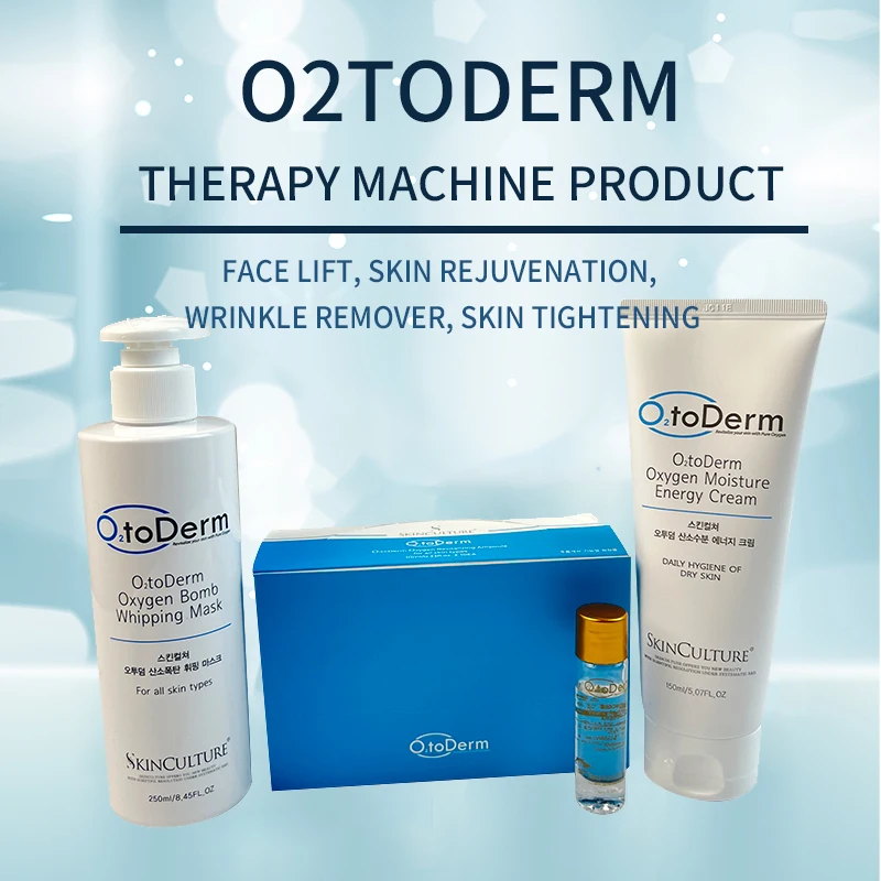 Hot Sale O2toderm Cream Serum Product Skin Care Whitening Facial Liquid With High Oxygen Therapy Machine hc b020 electrolyte machine blood serum electrolyte analyzer machine