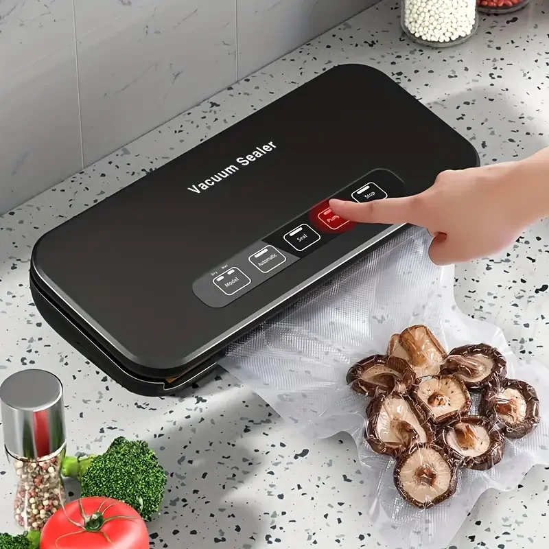 Automatic food vacuum preservation machine household vacuum sealing machine dry and wet dual purpose vacuum sealing machine 3