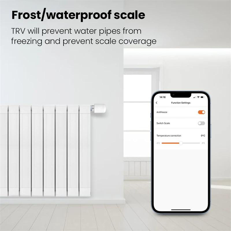 A1bde158cff9b4067b3cfd40239d3c2c4X Tuya ZigBee 3.0 Radiator Actuator Thermostat Smart TRV Thermostatic Valve Temperature Controller Support Alexa Google Home