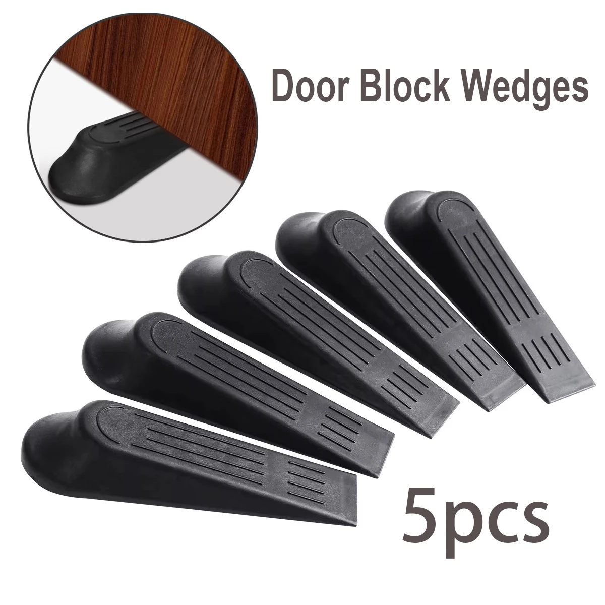 5pcs RV Door Stop Stoppers Door Holder Heavy Duty Stopper Block Wedge Keeps Doors Open Sliding Jam Block Holder door stopper,silicone door stopper,door stopper bumpers