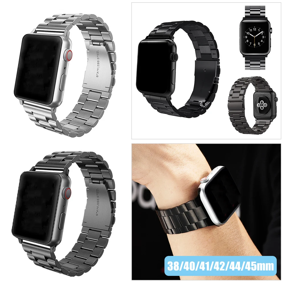Premium Stainless Steel Watch Band for Apple Watch