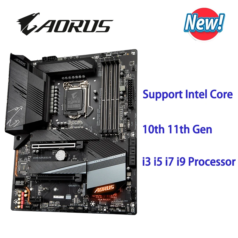 CPU Intel Core i9-10900K + Gigabyte Z590 Intel Core i9-10900K + Gigabyte Z590 CPU Intel Core i9-10900K +