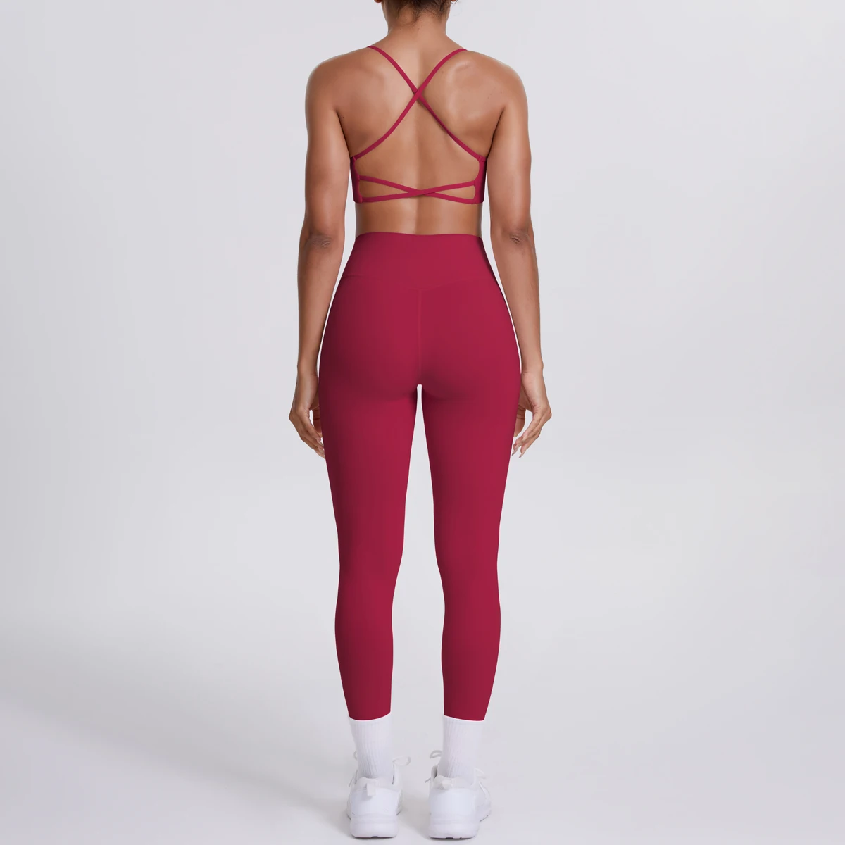 Women's Yoga Suit – Seamless Sports Bra & High Waist Leggings | Breathable Quick Dry Activewear