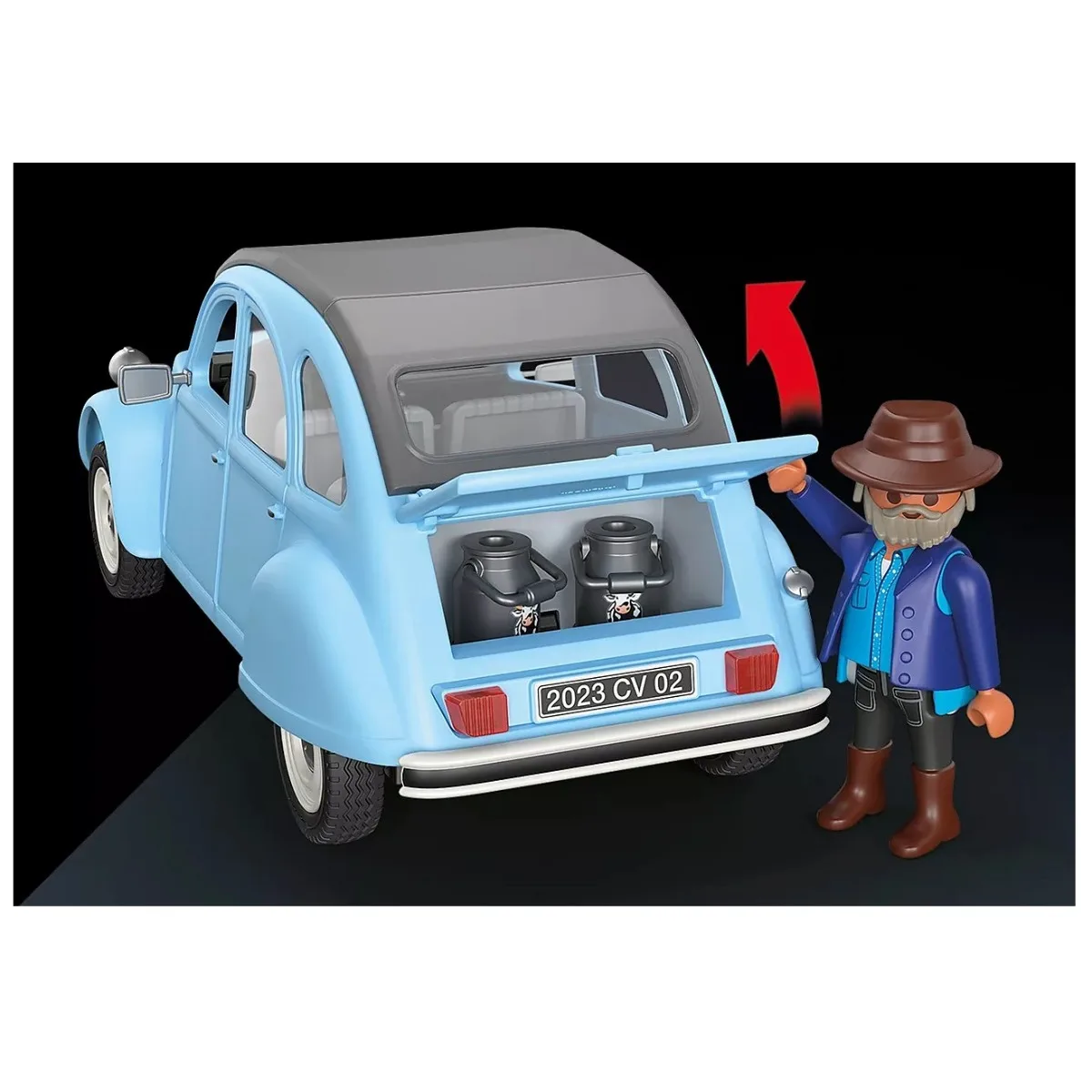 Playmobil Citroën 2CV ,70640, original, clicks, gift, child, girl