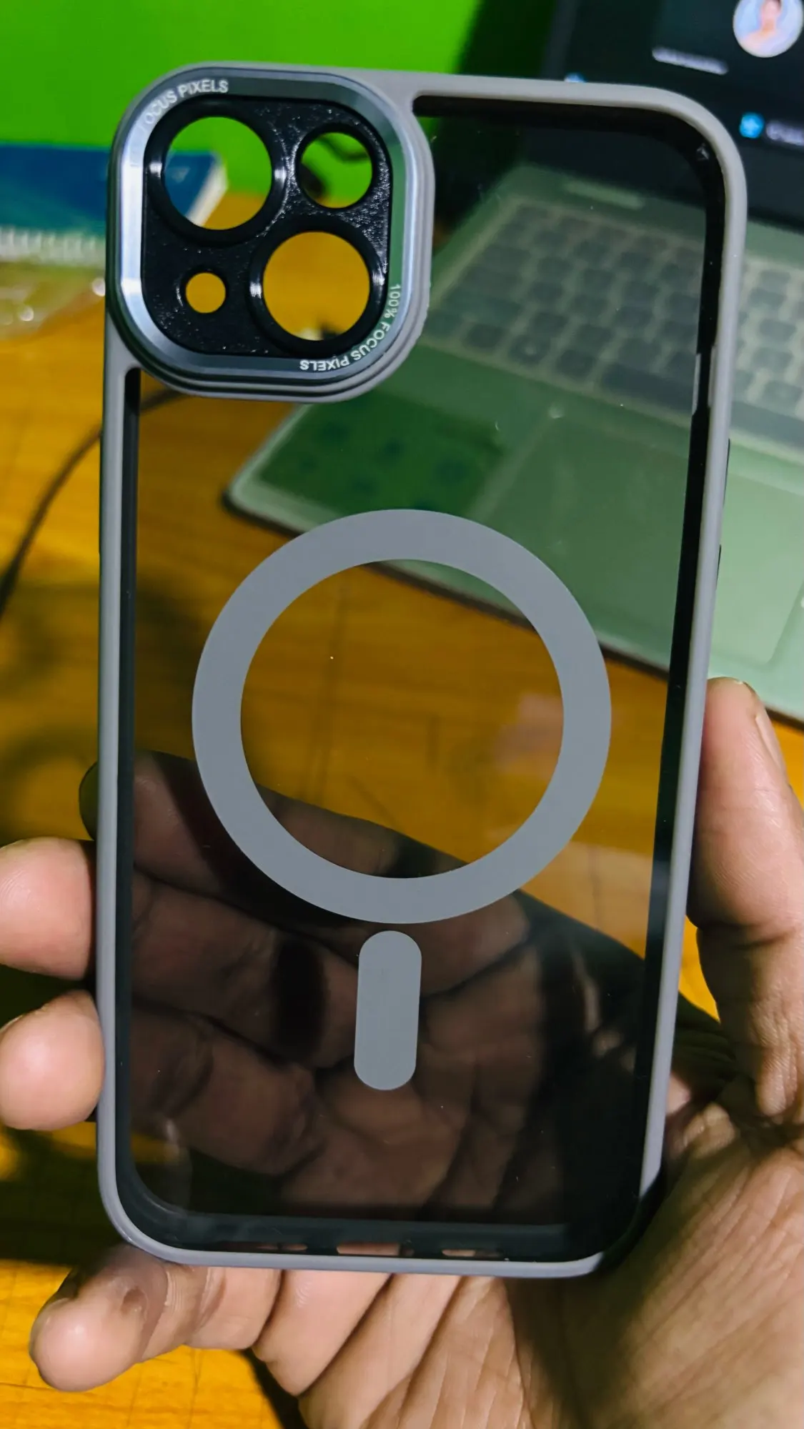 Luxury Magnetic Metal Bumper Protection Case photo review