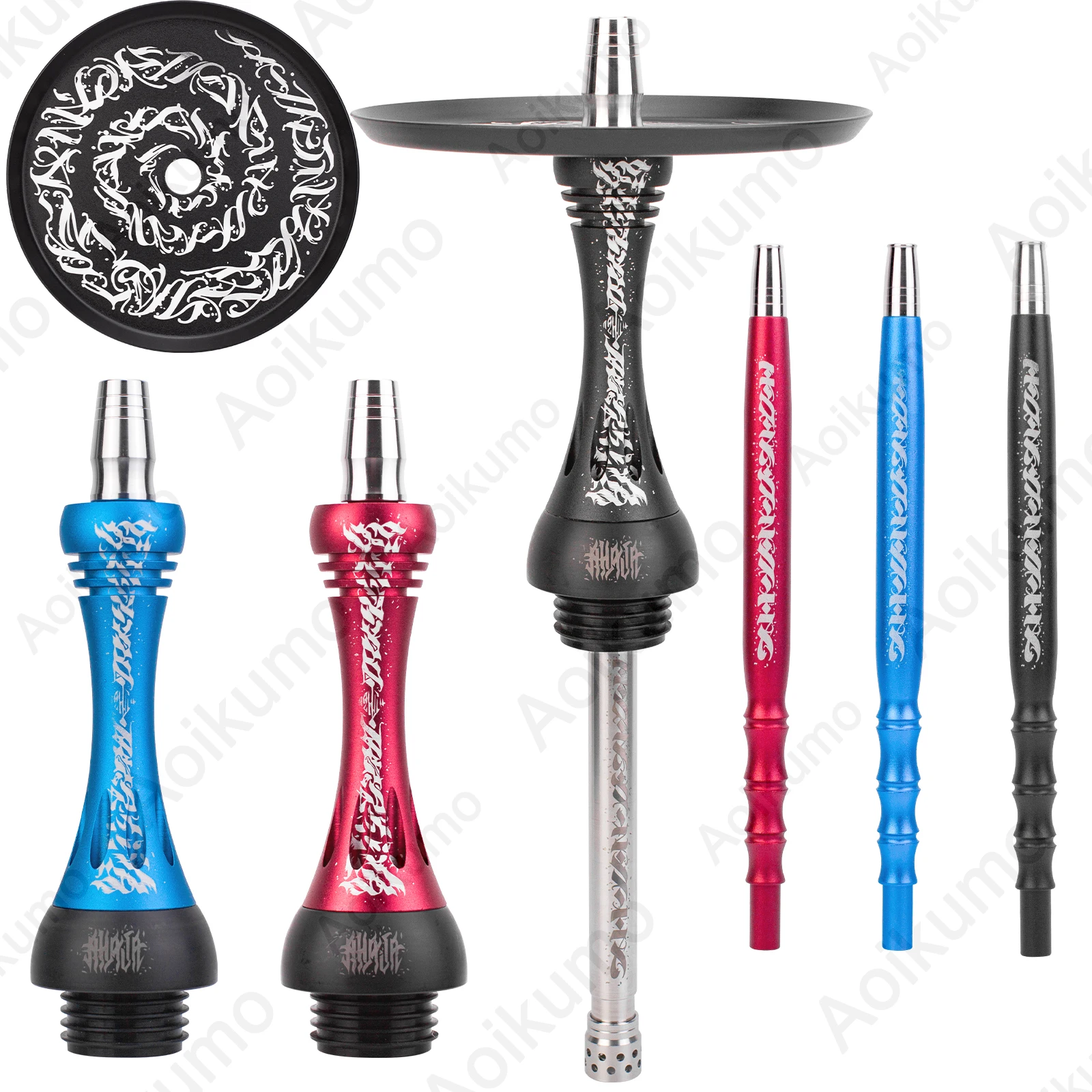 Alphas Hookah Set Model Artist Collection Shisha Hookah Narguile Sheesha Chicha Cachimbas Nargile Complete Set hookah set smoking pipe kit