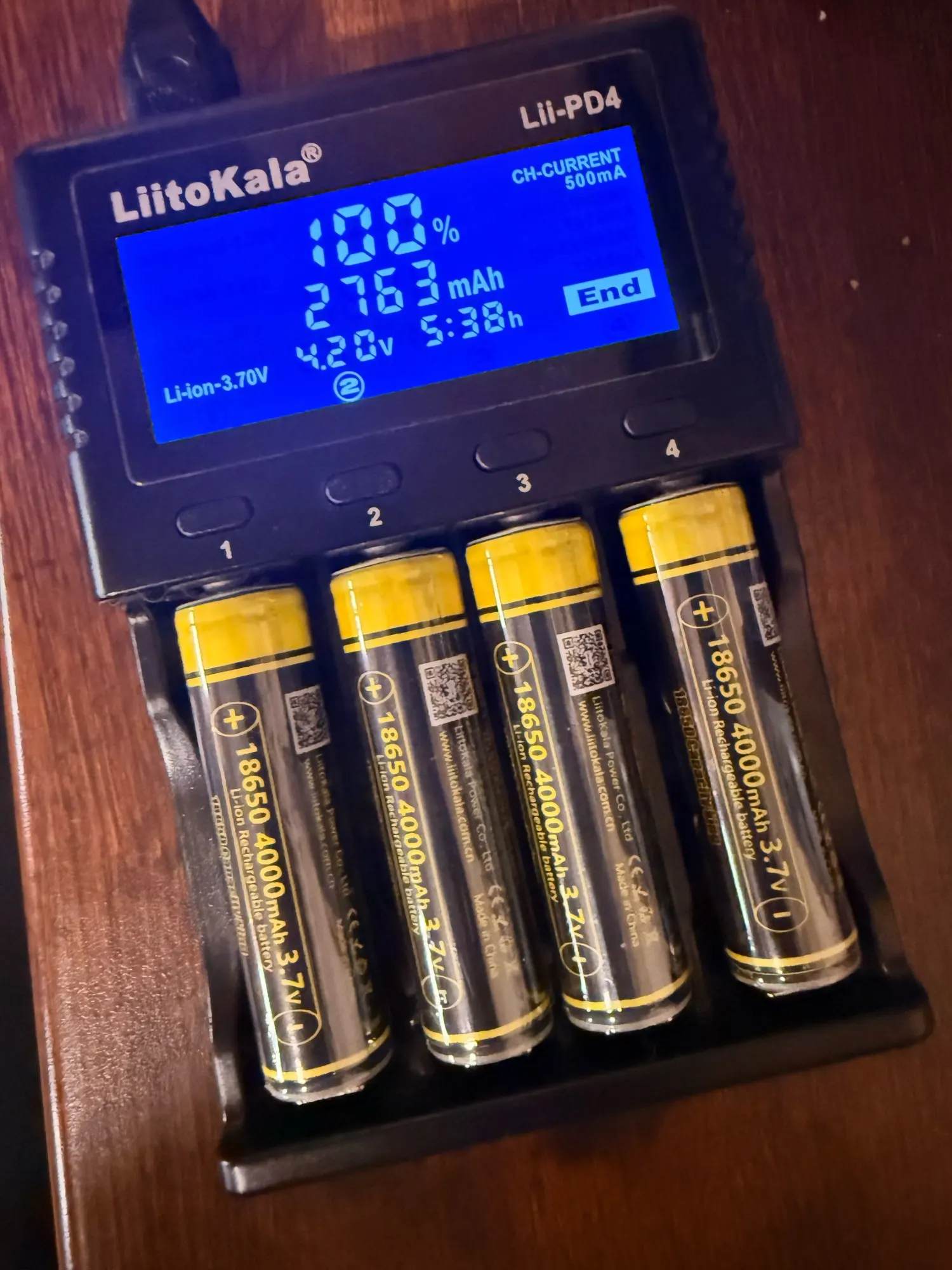 1-40pcs LiitoKala KING4000-PCB 18650 battery 3.7V 4000mAh li-ion Rechargeable Batteries Hight Power Discharge 30A Larger Current photo review