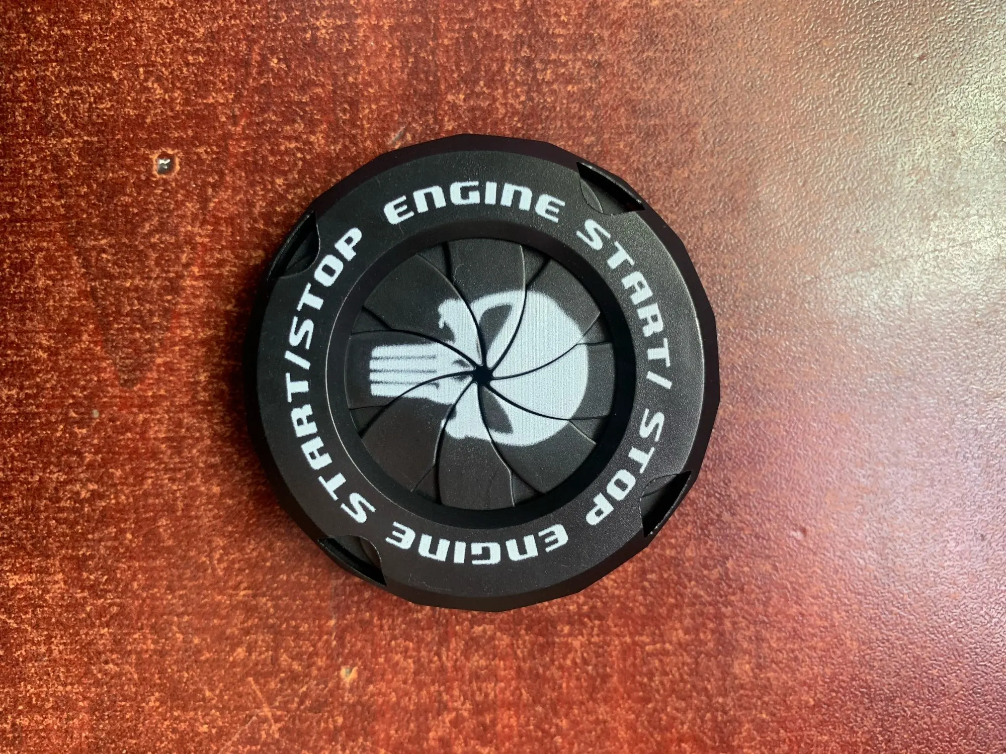 Copri Pulsante Accensione Auto - Cover Decorativa In Lega - Foto 10