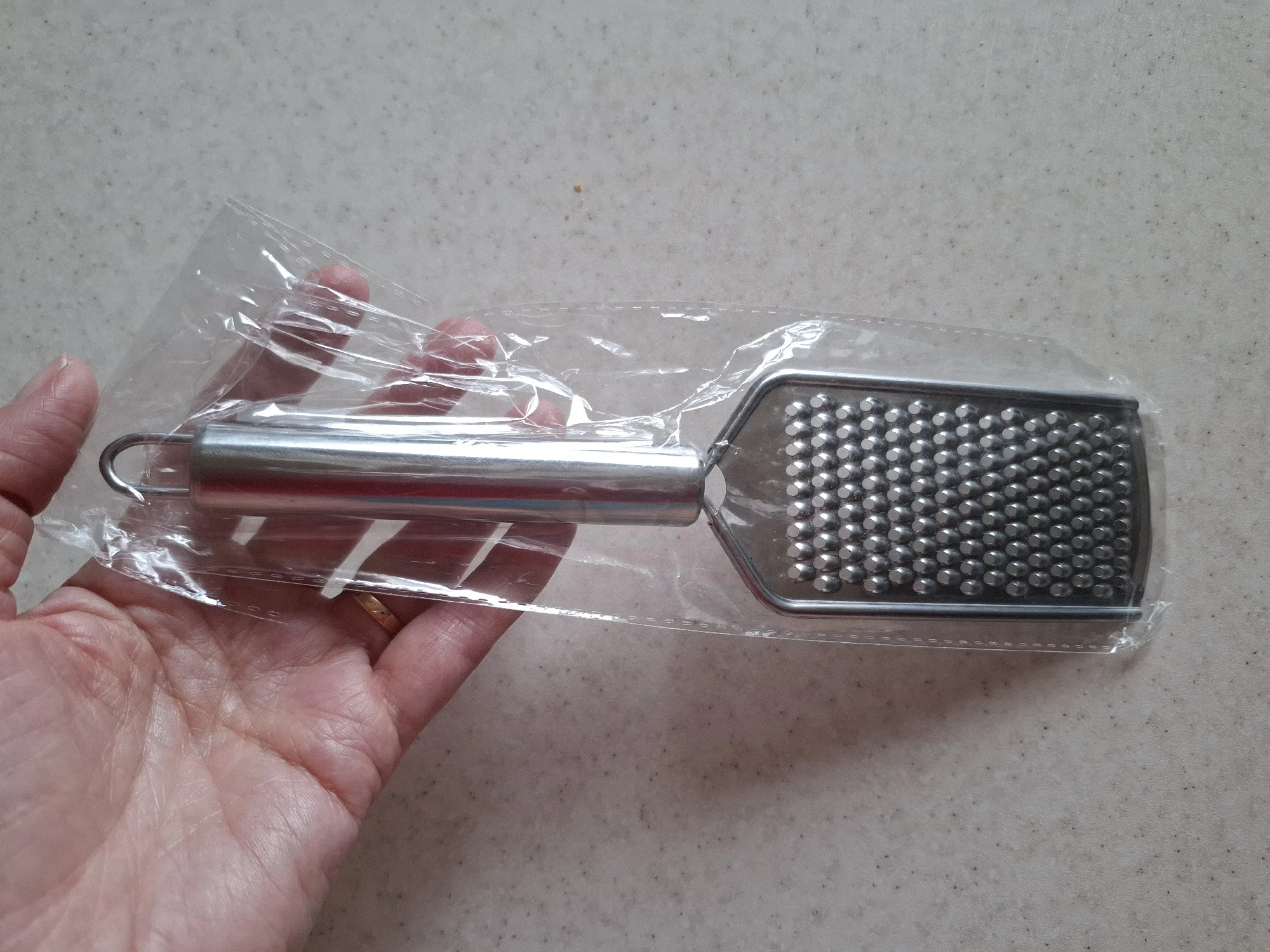 Stainless Steel Handheld Cheese Grater Multi-PurposeKitchen Food Graters for Chocolate Butter Fruit Vegetable Kitchen Items photo review