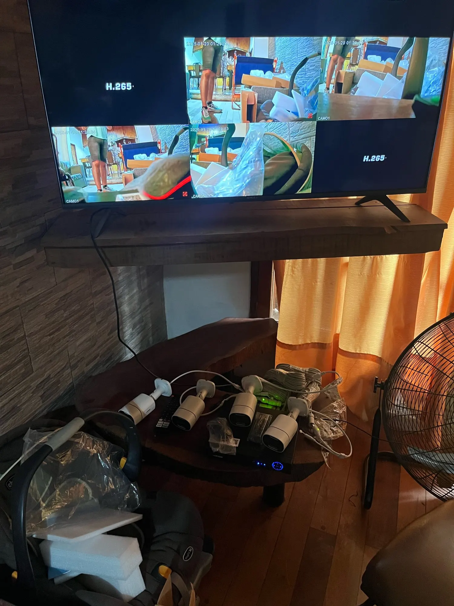 H.View 4K 5Mp 8Mp poe Cctv Security Camera System Home Video Surveillance Kit 8Ch Nvr Audio Outdoor Ip Camera xmeye app photo review