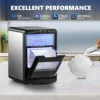 SIMZLIFE Nugget Ice Maker Countertop,43bs/24H,Self-Cleaning Pellet Ice Machine with Ice Scoop&Basket for Home/Kitchen/Party 3